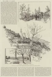 La reine à Grasse